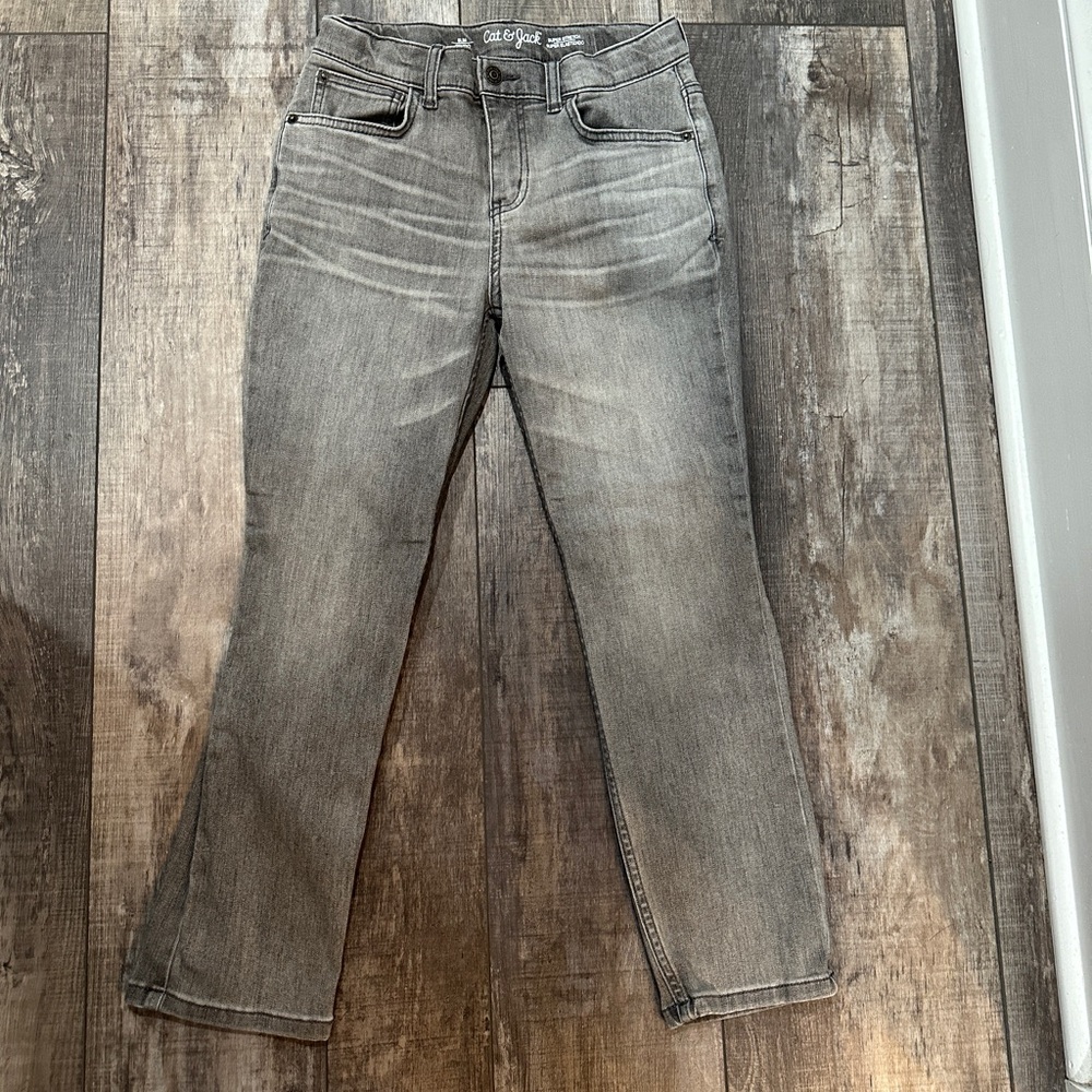 Boys Gray Jeans